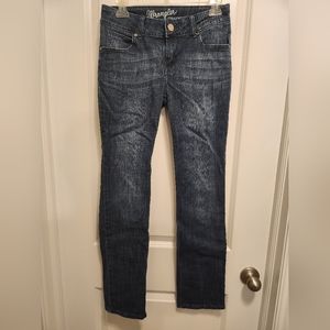 Women's size 3/4 x 32 Wrangler Straight Leg Jeans